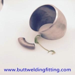 Quality TOBO ASME B16.9 45D 1-1/2&quot; Stainless Steel Elbow , CuNi C71500 Copper Nickel 70/30 Pipe Fitting wholesale