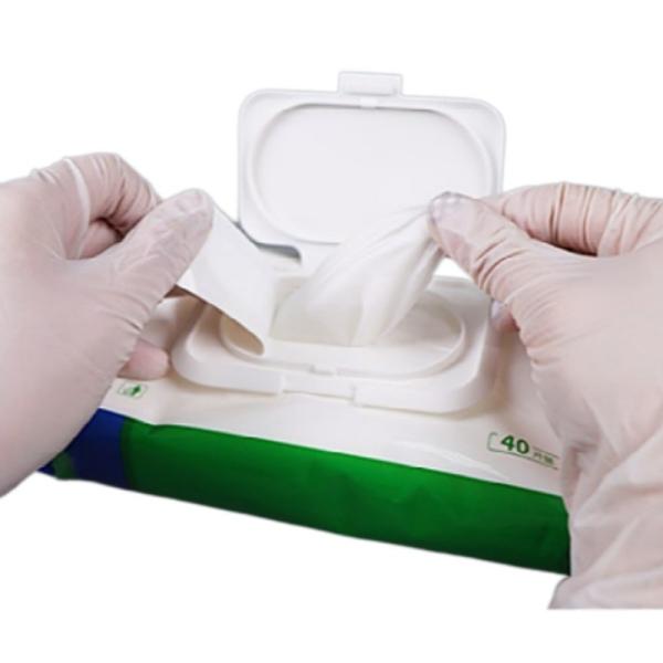 No Residue Presaturated Cleanroom Wipes 70% IPA / 30% H2O Mixture Evaporates