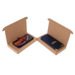 Degradable Corrugated Gift Box Shipping Kraft Easy Fold Mailers Full Protection