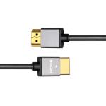 Multimedia Aluminum HDMI Cable 4K Cotton Braided Connectors 4K HDR