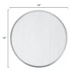 Foodservice NSF 1mm Stainless Steel Barbecue Grill Pan Aluminum Mesh Pizza Tray