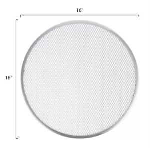 Quality Foodservice NSF 1mm Stainless Steel Barbecue Grill Pan Aluminum Mesh Pizza Tray wholesale