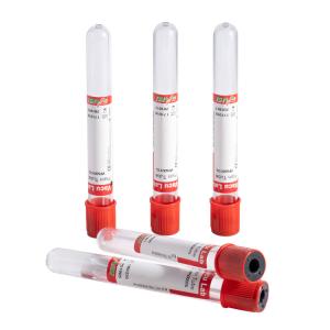 Quality Blood Collection Plain Red Tubes Disposable wholesale