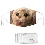 Animal Printted PM2.5 Anti Dust Face Mask