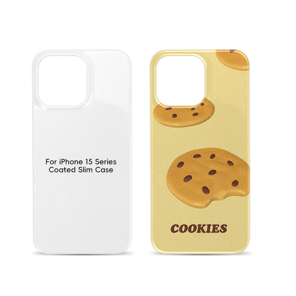 Custom 3D Coated Sublimation Slim Phone Cases For IPhone 15 16 Plus Pro Max