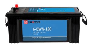 Quality 150AH Flooded Deep Cycle Starting Battery For Automobile Heavy Commercial Vehicle wholesale