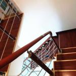 Hotel PVC Stainless Steel Round Pipe 60mm for Stair Railing Accessories within