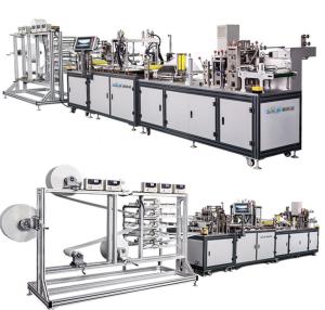 Quality Semi Auto Surgical 35pcs/Min KN95 Face Mask Making Machine wholesale