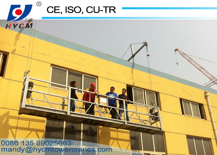 ZLP800 Aluminum Electric Scaffolding 800kg Aluminum Suspended Platform for sale