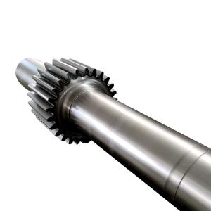 Quality 40Cr Electric Motor Forging Shaft Splined Shafts And Hubs wholesale