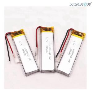 Quality 1.036Wh Energy Lifepo4 Battery Cells 3.7V 280mAh 501447 10C KC / UN38.3 Approval wholesale