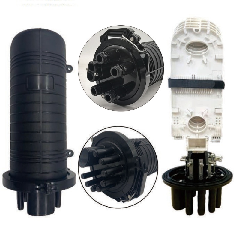 Outdoor FTTH 12 Core IP68 Fiber Optic Connector Box for Splice Closure Waterproof