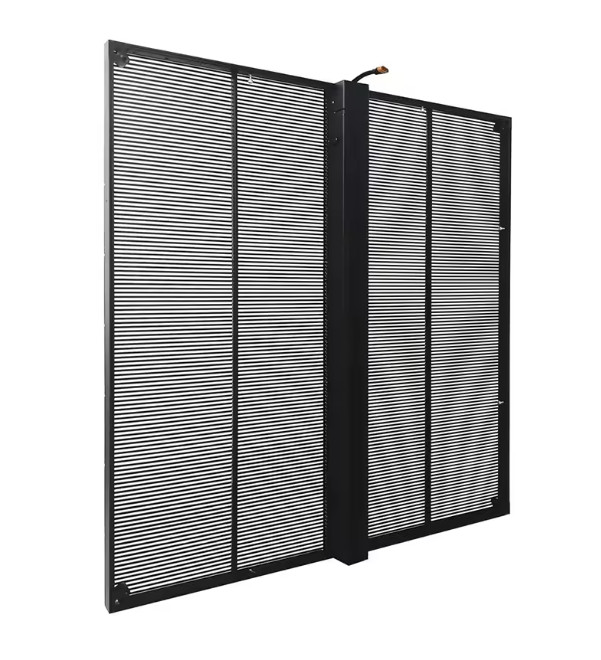 Transparent Led Screen Outdoor Fixed LED Screen Definition Transparent Display 100000 Hours Lifetime With 14 Gray Scale