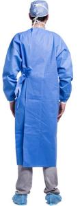 Quality Spunlace Nonwoven Medical Protective Suits Fluid Repellent 70 Gsm Thickenss wholesale