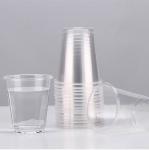 100 Disposable Clear Plastic Cups 7 oz Birthday Wedding Party Glasses Drinking