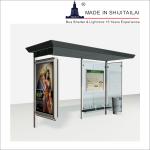 Anti Corrosion HDG 6hrs/Night Digital Bus Shelters