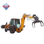 Q355B Rotating Log Excavator Grapple 7 Ton For Grabbing Gravels
