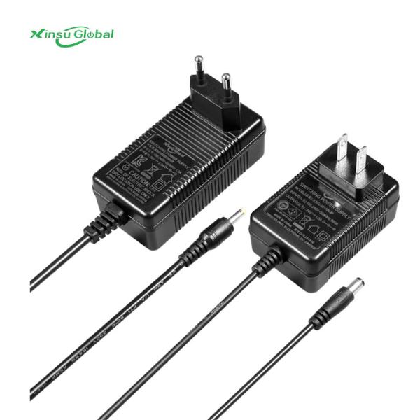 Three-stage mode 16.8V 1A Li ion battery charger with UL cUL FCC PSE CE GS LVD