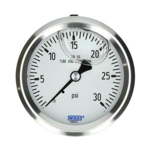 Quality IP65 Bourdon Tube Pressure Gauge 316L Wika 233.30 Pressure Gauge 232.30 wholesale