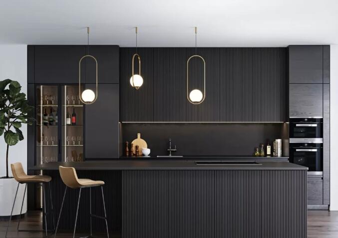 E1 Particleboard Modular Kitchen Cabinets Best Choice for Modern Kitchen Furniture