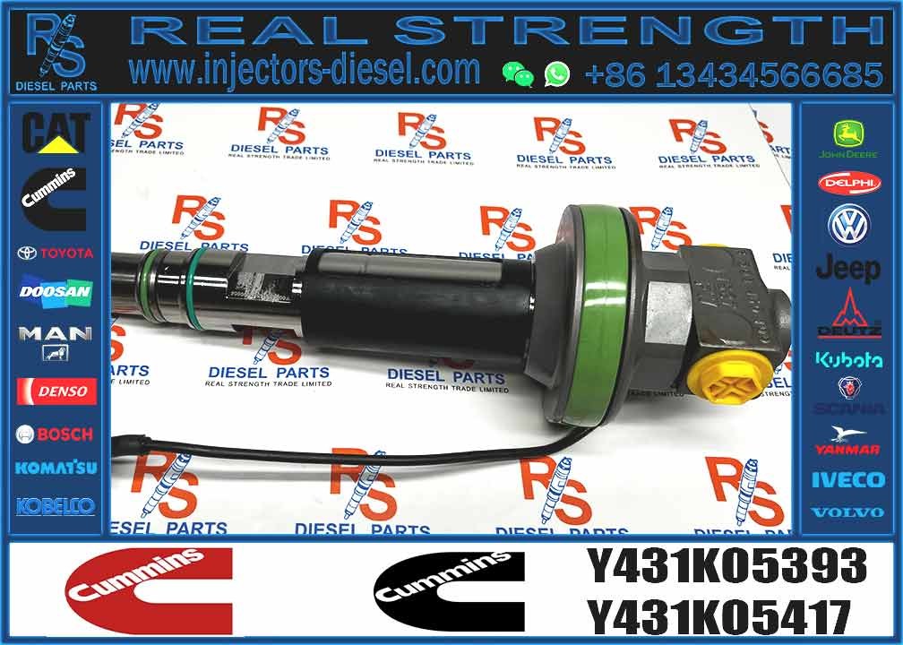 Original QSK19 QSK60 Fuel Injector F00BL0J019 2867149 4964173 4955527 4964170 F00BL0J020 4955524 4918073 Y431KO5393