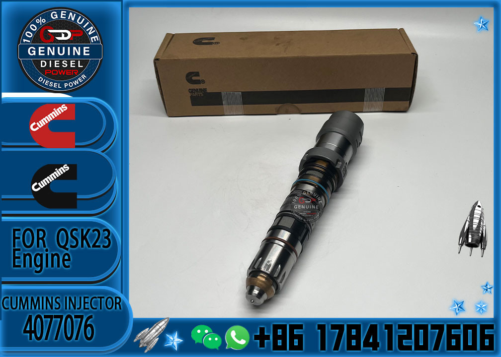 QSK23 QSK60 Diesel Engine Common Rail Fuel Injector 4902827 4062090 4077076 for cummins