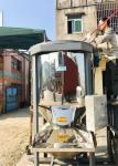 Gray Vertical Plastic Granules Mixer Machine Stainless Steel OVM-2000
