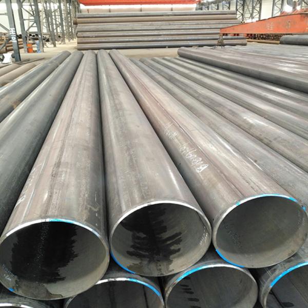 Cheap 3PE Coating ERW Welded Steel Pipe , GR A Circular Ss Erw Pipe for sale