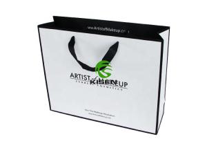 Quality Jewellery / Wedding Paper Bags , Lightweight Small White Kraft Paper Bags wholesale