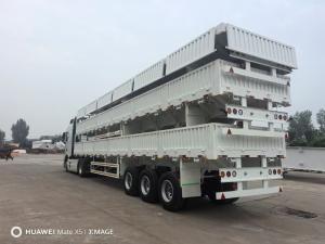 Quality Side Wall Truck Trailer Enclosed Fence Cargo Transport Truck Semi Trailer AND9400 wholesale