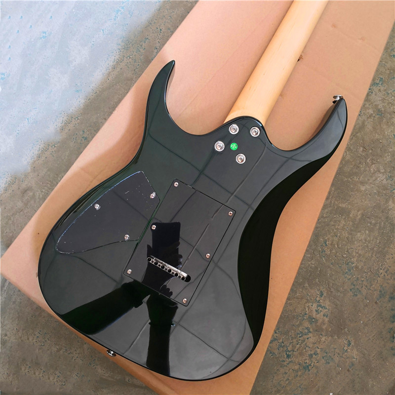Classic small double shake 6 string electric guitar professional performance grade electric guitar support customized