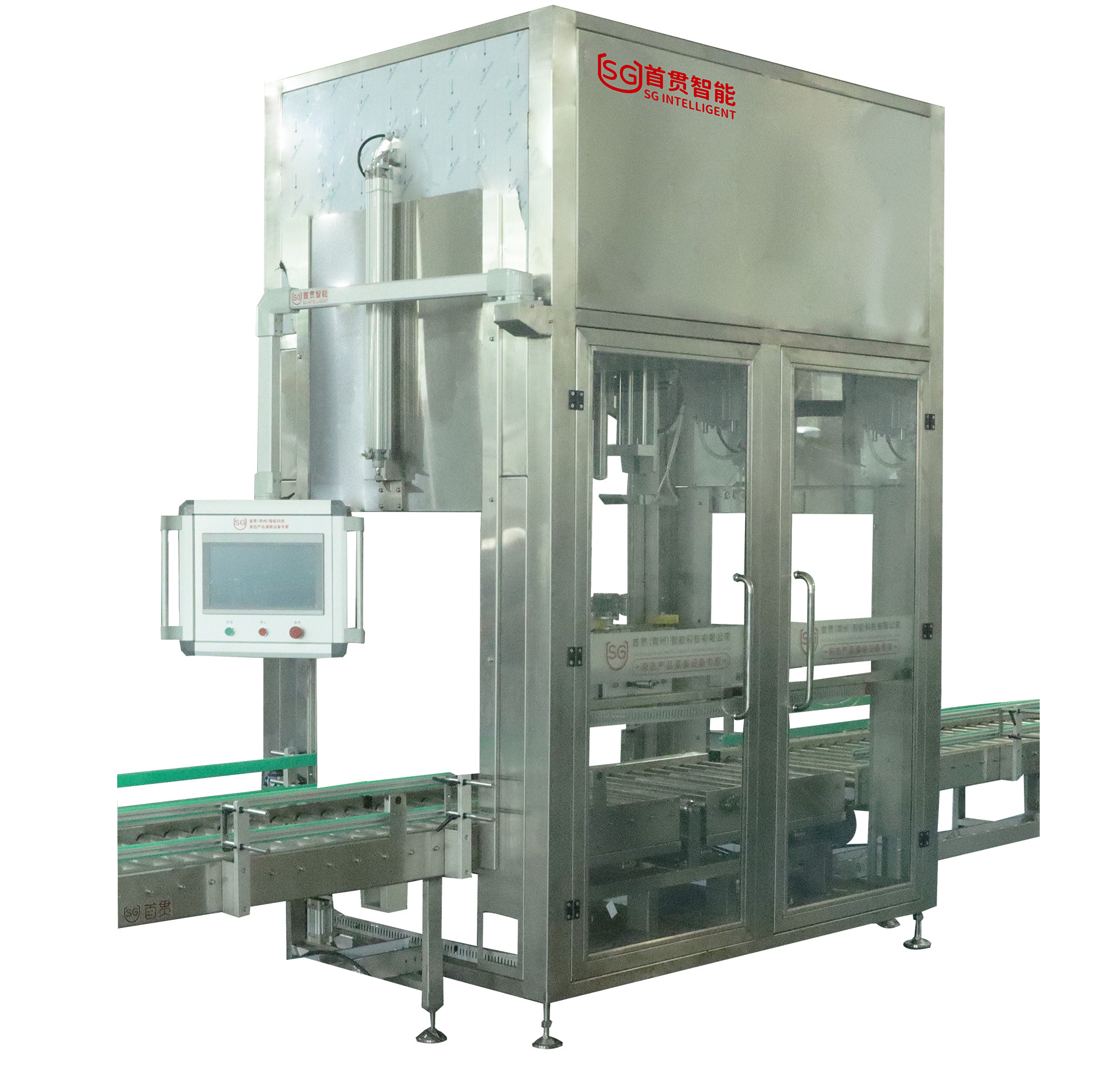 4 Heads Automatic Ibc Filling Equipment / Auto Liquid Filling Machine