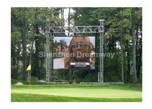 Quality 16mm Pixel Full Color Outdoor LED Screen Rental Epistar DIP546 For Open Stage , CE ROHS wholesale