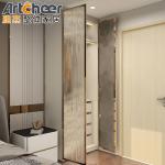 Modern Stylish Wooden Wall Walk in Wardrobe Storage Closet System for Bedroom