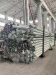 Communication 25ft Height 2.5mm Thick Q345 Electrical Service Pole