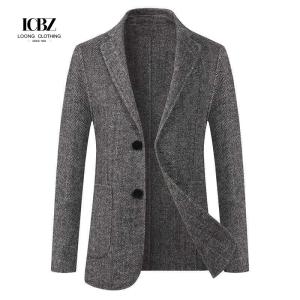 Quality Men's Regular Sleeve Style Woolen Trench Coat Simple and Elegant Overcoat for Winter wholesale
