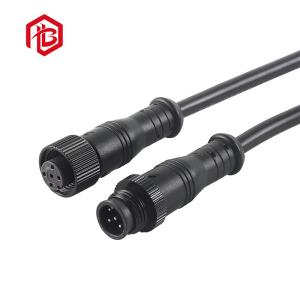 Quality 8A Current Rating PVC / Nylon IP68 M12 Waterproof Connector For Marine Applications wholesale