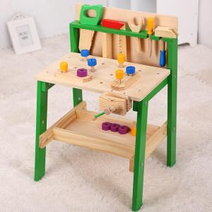 Quality Multifunctional Detachable Children'S Simulation Wooden Tool Table wholesale