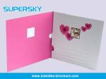 Professional Handmade Video In Print Brochure 90mm × 50mm 55 DB Volume Presets