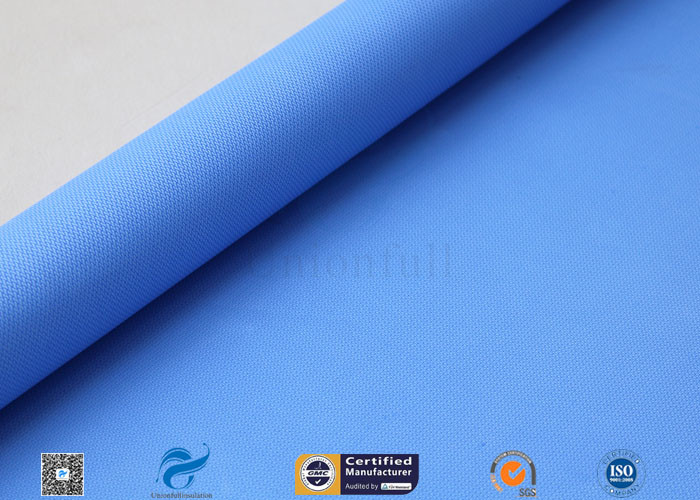 E-glass 0.5mm Silicone Coated Glass Cloth For Heat Insulation Cover