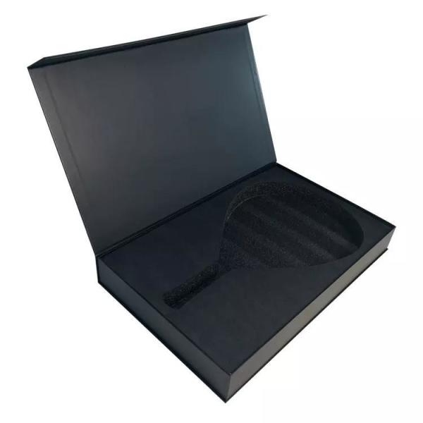 Cheap Stylish Cardboard Magnetic Packaging Box Customized For Badminton Racket for sale