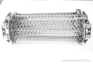 Quality Galvanized Stainless Steel Conveyor Belt , Flat Wire Belt Argon Welding wholesale