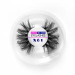 Private Label 25MM Mink Lashes Cusotmized Logo Comfortable Wearing