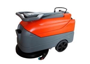 Quality Electric Industrial Floor Cleaner Machine , Ride On Floor Scrubber Equipment wholesale
