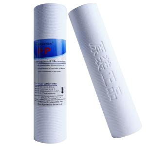 Quality 10/20inch 1/5 Micron PP Melt Blown Water Filter Cartridge for Home Water Purification wholesale