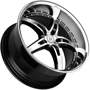 2-piece forged wheels 22 inch deep lip 4*4 6x139.7 For Land Cruiser Prado Big Lip