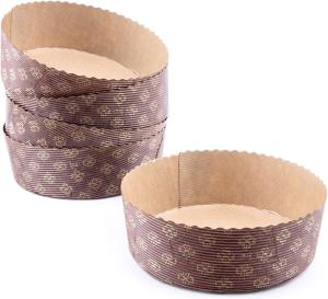 Quality Disposable Round Paper Baking Mold Round Cake Pan 4 Inches wholesale