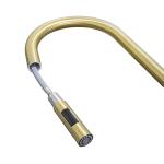 Stainless steel 304 Luxury Gold color middle east market kitchen mixer faucet
