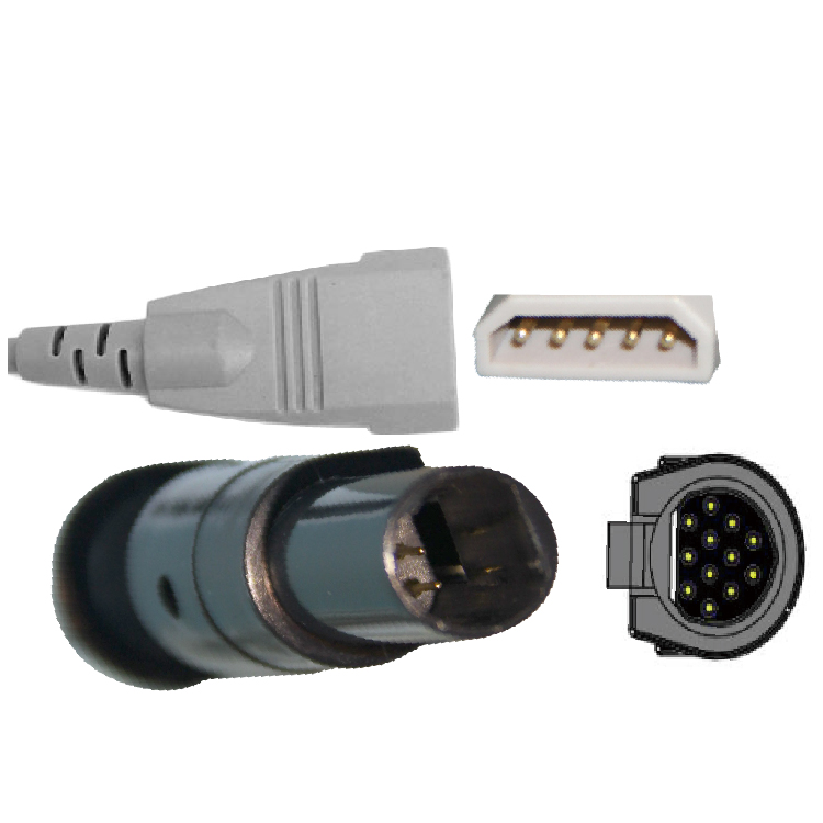 IBP adapter cable M&B monitor to PVB transducer