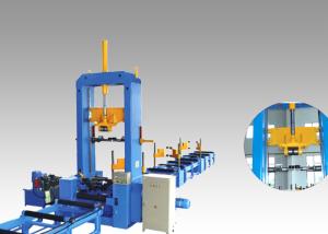Quality Hydraulic Automatic Centering H Beam Production Line Assembly Machine 1200-1800mm Web Height wholesale